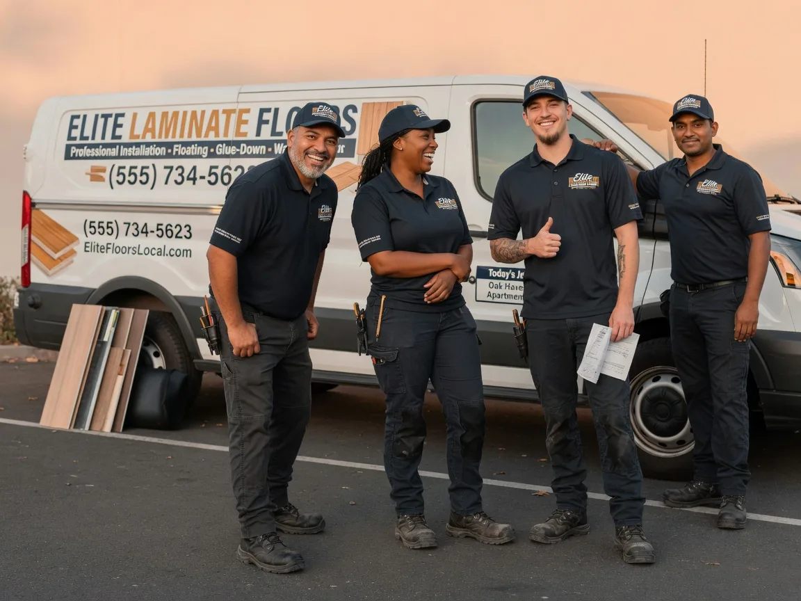Laminate flooring installation company in Mathews, LA